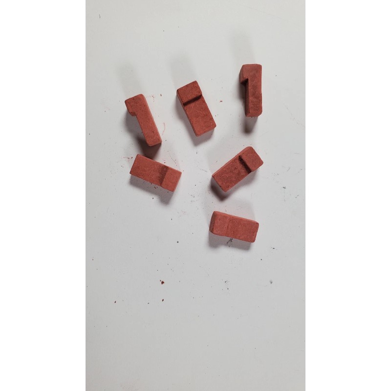 Andi Mini Brick & Stone Dollhouse Brick Corners Red Brick
