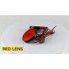 BESTAUTOMOTORS RED LENS LED BUMPER REFLECTOR TAIL BRAKE LIGHTS FOR