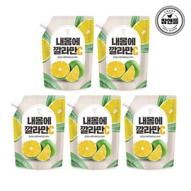 Cham & Deul Yellow Clay Farm [Hwangto Farm] Day & My Body Calamansi Concentrate 5 Bottles / [황토농원] 데이앤 내몸에 깔라만시원액 5개