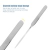 Stainless Steel Makeup Spatula, Liquid Spatula Ergonomic Nail Art Stirring