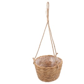 BESPORTBLE Versatile Hanging Flower Planter Decorative Cattail Basket for Home Office Garden