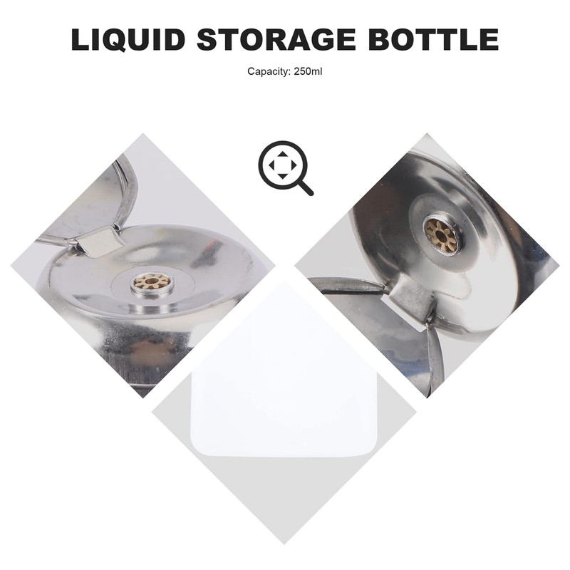 ULTECHNOVO 2Pcs Drücken Alkoholspender Leer Abschließbare Antistatische Push-Down-Pumpe Flaschen Platz