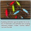Eupheng UV Glow in Dark Yellowtail Snapper Jigs, 15PCS 1/4oz,