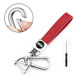 XIYANG TRADE for GMC Key Fob Cover with Keychain, Key Shell Key Case Compatible with GMC Acadia Sierra Terrain and Chevy Silverado 1500 2500HD 3500HD 5-Button(Red)