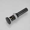 BWE Bathroom Sink Pop Up Drain Stopper with Overflow, Vessel