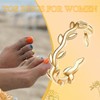 24Pcs Toe Rings for Women, Fashion Adjustable Open Finger Joint