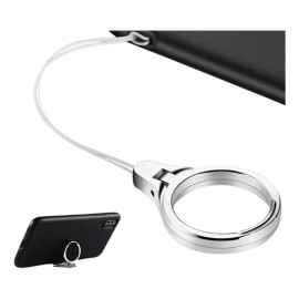 Estuchelandia Cordón Soporte Sostén Celular Universal Llaves Anillo Metal