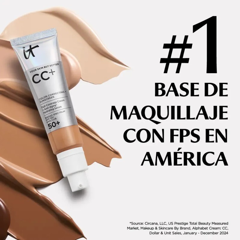 It Cosmetics CC Cream con Protector Solar FPS 50+ -