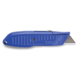 Lutz 30682#82 Safety Nose Retractable Blade Utility Knife - Blue (82-BL)