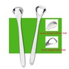 Set of 3 Stainless Steel Tongue Scraper, Tongue Scrapers for