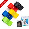 Fit Simplify Resistance Loop Exercise Bands with Instruction Guide and