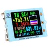 Wireless Voltmeter Coulometer Battery Monitor Temp Power Capacity Meter with