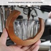 Coffee Machine Wood Grouphead Heat Resistant Professional Grouphead Ring Replacement