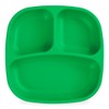 Re-Play Divided Plate Single, Lime Green