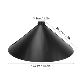 Squirrel Flapper, Squirrel Deflector Galvanized Steel Outdoor Bird Feeder Professional PVC Prevents Stealing Squirrel Baffle for Bird Feeder Rod Style (with High and Short Fixed）