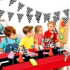 Irenare Car Birthday Party Supplies Racing Party Decorations Road Tablecloth