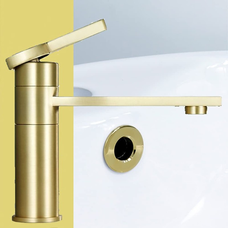 2Pcs Sink Overflow Cover, Sink Trim Overflow Ring, Round Caps