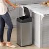 iTouchless 13 Gallon Touchless Sensor Trash Can with AbsorbX Odor
