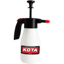 KOTA 1L Pressure Sprayer Pump Bottle – Heavy-Duty Handheld Sprayer for Automotive Solvents, Durable PE Plastic with Brass Nozzle (1)