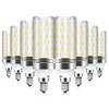 E12 LED Bulb, 4000K Nature White Light Bulbs, 16W 1500LM