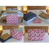 The Pescara Collection Pink Cats print Extra Large Storage Bag