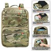 tactifans Tactical Expandable Flatpack, Chest Rig Backpack MOLLE Assault Pack