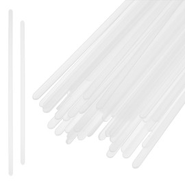 BENECREAT 48Pcs PP Plastic Boning 7.8/9.8 inch Corset Webbing Boning 6mm Wide for Bridal Dress Bustle Handmade Craft Wedding Dresses DIY Sewing Supplies, 2mm Thick