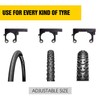 2 Pcs Bike Wall Mount Storage for home, Adjustable Bicycle
