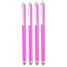 4 x Pink Fabric Micro Fibre Microfibre fiber Stylus Pens For Tablet PC Laptop Mobile