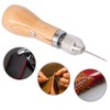 Gsycle Leather Hand Sewing Awl, Professional Stitcher Needles Kit Speedy