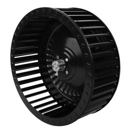 Operitacx Fan Wheel for Cooker Hood Motor Replacement Brushless Extractor Hood Cooker Hood General Extractor Fan Cooker Hood General Windmill Iron Black