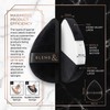 BLEND & SNAP Large Velour Triangle Makeup Puff for Smooth