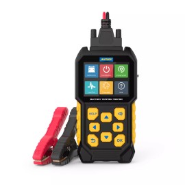 AUTOOL BT460 Car Battery Tester 12V 24V Battery Load Tester Charging Cranking