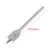 15pcs Carbon Steel Hex Shank Spade Flat Wood Drill Bit
