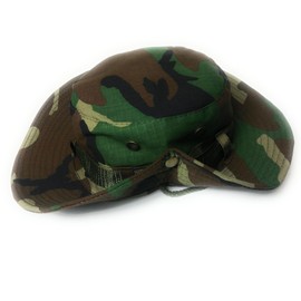 KGM Accessories Military Camouflage Cotton Boonie Bush Combat Brim Army Bucket Sun hat Camo - Outdoor Festival Hats