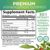 Ashwagandha Gummies for Women & Men, 3000mg Equivalent, Vegan, Plant