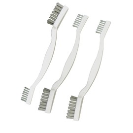OHE Quick 2 67076 Corner Brushes, Set of 3 x Width 3.3 x Depth 0.4 x Height 8.5 inches (8.5 x 1 x 21.5 cm), White