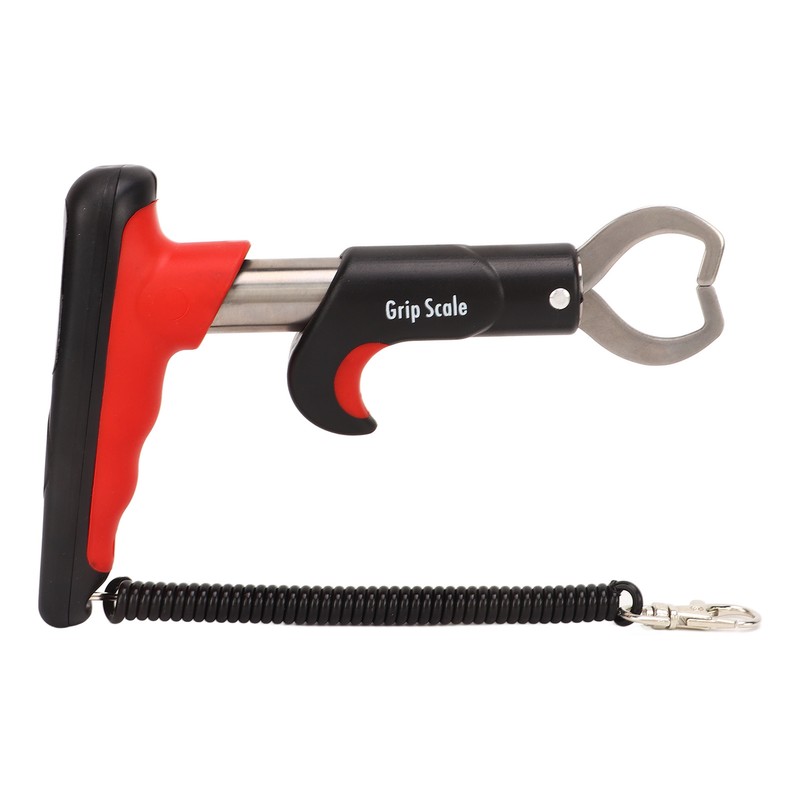 Fish Lip Grabber Gripper Fish Scale Fishing Tool with Digital