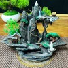 Zvaiuk Mountain Waterfall Incense Burner，Backfall Incense Holder River, Incense Falls