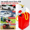 Fuel Transfer Pump with Auto-Stop Sensor-3.2GPM,30s Alert Beep,Overfill Protection,51"Hose Transfer