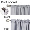 BGment Short Blackout Curtains 30 Inch Length for Small Windows