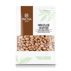 Incha 호랑이콩 피강낭콩 매화콩 밤콩 잡곡 2kg Tiger Bean Red Kidney Bean Plum Bean Chestnut Bean Mixed Grains 2kg
