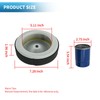 Anxingo 15400-PLM-A02 Oil Filter 17210-Z6L-010 Air Filter Kit Replacement for