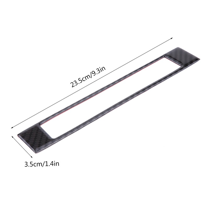 Car Center Control Decoration Panel Strip Cover Trim Stickers for