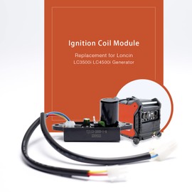 Ignition Coil Module Lighter Box TJ113-2009-1-A Replacement for Loncin LC3500i LC4500i Inverter Generator