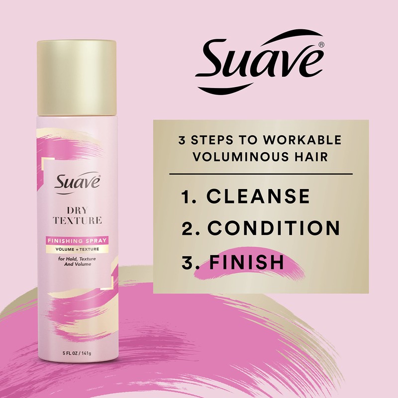 Suave Pink Up The Volume Dry Texturizing Spray Hair Texturizer