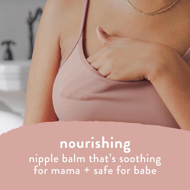 The Honest Company Mama Calm Your Nip Balm, Nourishing Soothing