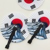 태극기 원형 베스트 접이식 심플 손부채 1P (WFJDT2Y) Taegeukgi Round Vest Foldable Simple Hand Fan 1P (WFJDT2Y)