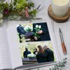 Large Book Bound Funeral Remembrance Condolence Memorial Album With Photo