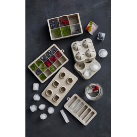 BITZ Ice Cube Tray 17 x 11.5 x 5 cm Grey